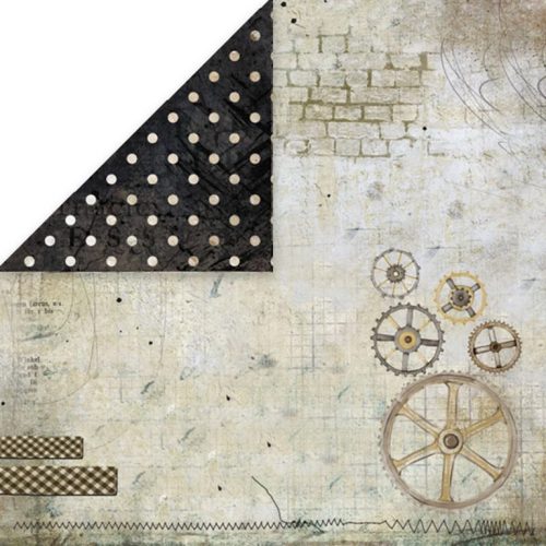 Craft & You Design – Vintage Man paperilajitelma 15 x 15 cm - Image 2