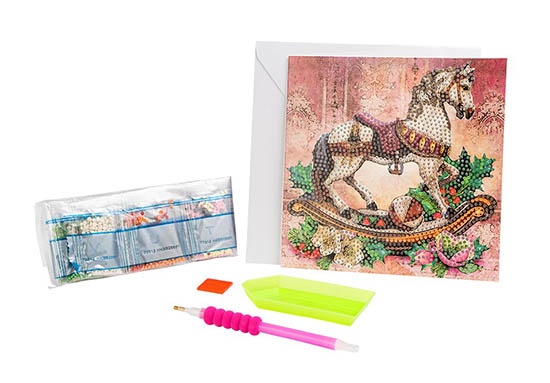 Timanttimaalaus Diamond Painting Card