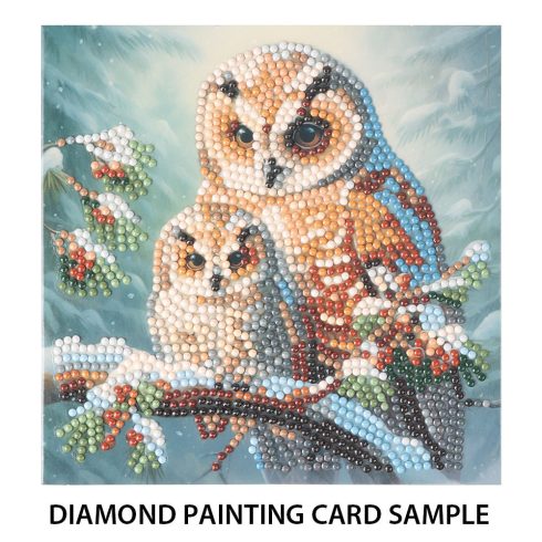 Timanttimaalaus Diamond Painting Card