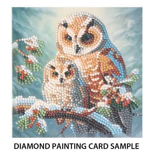 Timanttimaalaus Diamond Painting Card