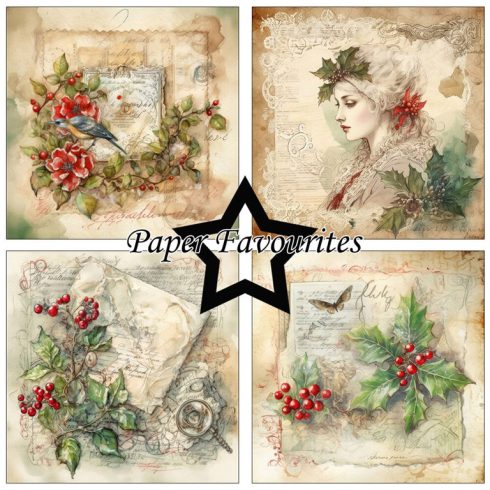 Paper Favourites – Vintage Holly paperilajitelma2