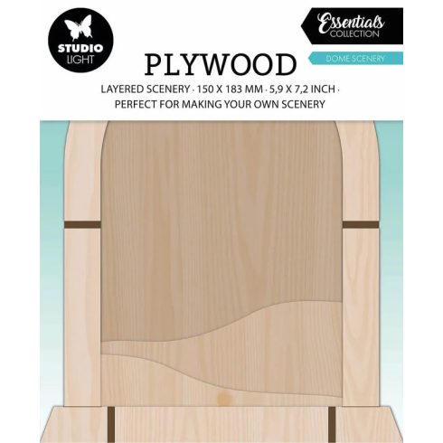 Studio Light Plywood Layered Scenery – DOME SCENERY