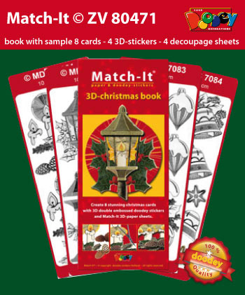Match-It 3D-christmas book SILVER