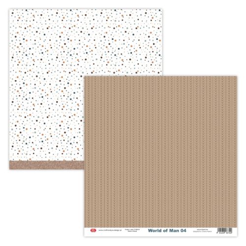 Craft & You Design – World of Man paperilajitelma 30 x 30 cm - Image 6