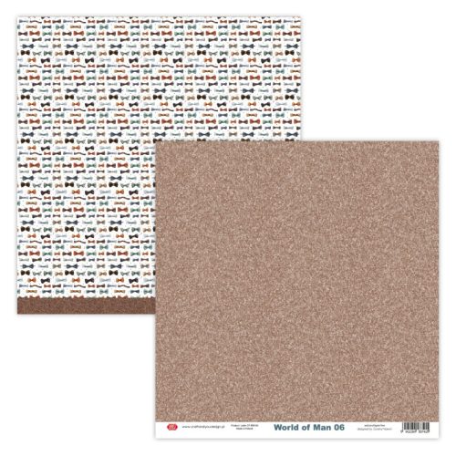 Craft & You Design – World of Man paperilajitelma 30 x 30 cm - Image 2