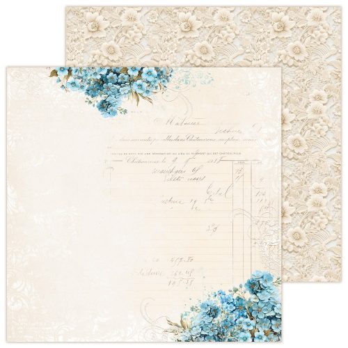 Lemon Craft – Dear Diary Forget-Me-Not paperilehtiö 30 x 30 cm - Bild 3