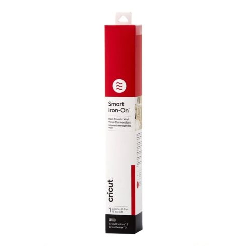 Cricut Smart Iron-On 13" 90 cm punainen silityskalvo