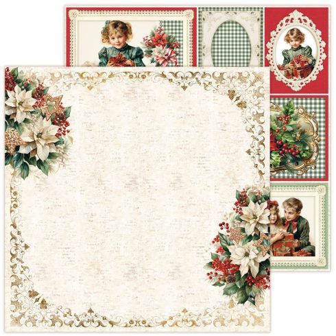 wonderful christmas main kit set of scrapbooking papers 30x30cm lemoncraft 5