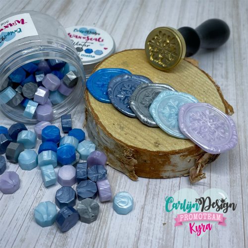 Carlijn Design Wax Seal Stamper sinettileimasin – SNOWFLAKE - Image 2