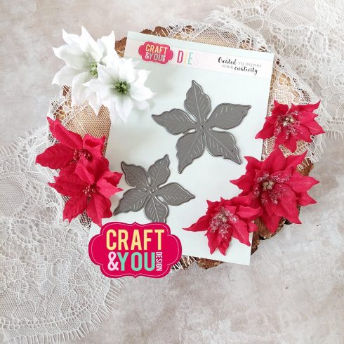 Craft & You Design stanssi – MAGDA'S POINSETTIA