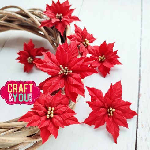 Craft You Design stanssi – MAGDAS POINSETTIA1