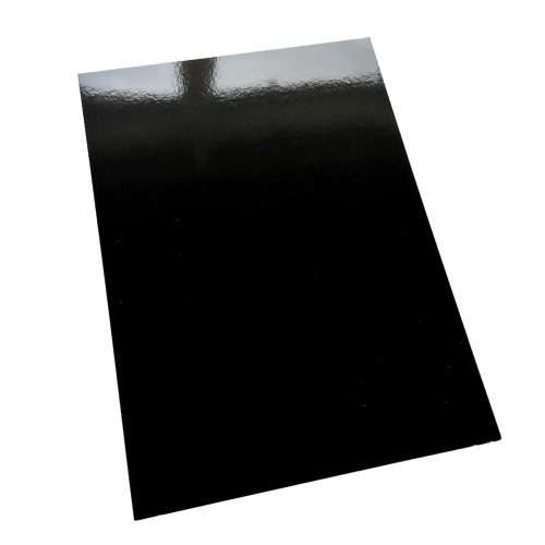 Paper Favourites Mirror Card Glossy Black – Peilikartonki A4 250g (5 kpl) - Image 2