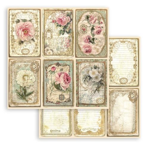 Stamperia – Precious paperilajitelma 20 x 20 cm - Image 5