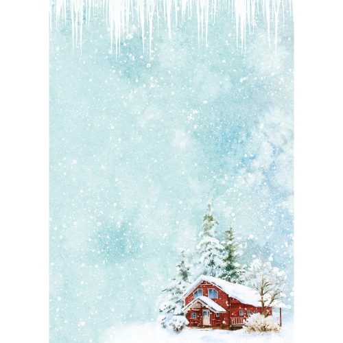 Studio Light DIY Block – Winter Scene paperilehtiö A4 - Image 5