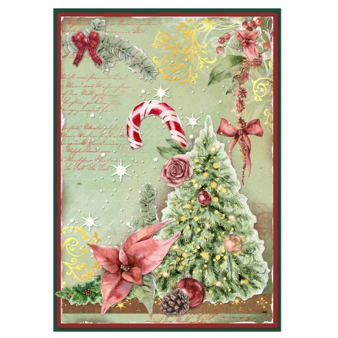Studio Light – Magical Christmas Elements paperilehtio 203 x 203 cm4