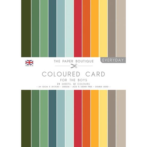 The Paper Boutique – Classic Christmas paperilajitelma VÄRIT A4