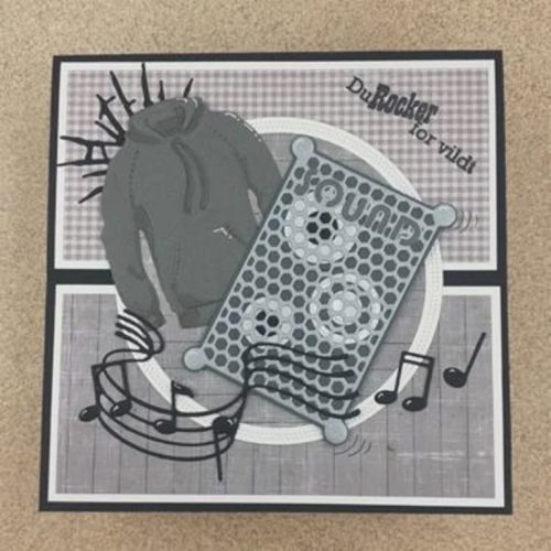 By Lene stanssi – SOUNDBOX Cutting & Embossing Die - Image 2