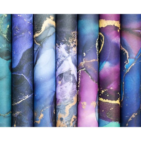 Craft Consortium – Ink Drops Midnight paperilehtio1