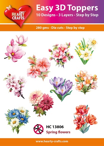 Easy 3D Toppers Hearty Crafts