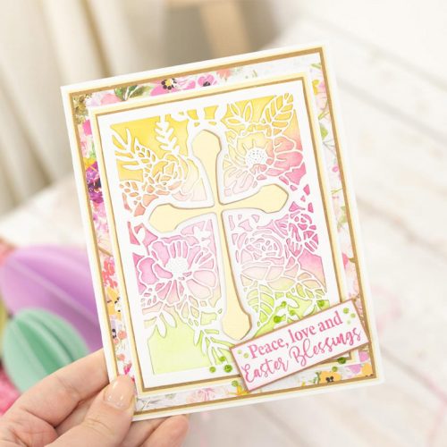 Crafter's Companion stanssi – FLORAL CROSS - Bild 4
