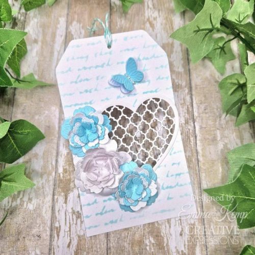 Creative Expressions stanssi – LATTICE HEART BLOOMS - Bild 6