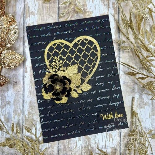 Creative Expressions stanssi – LATTICE HEART BLOOMS - Bild 3