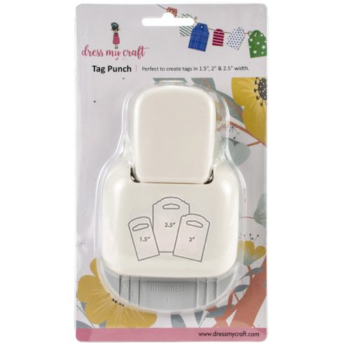 Dress My Craft Hanging Tag Punch – Kuviolävistäjä