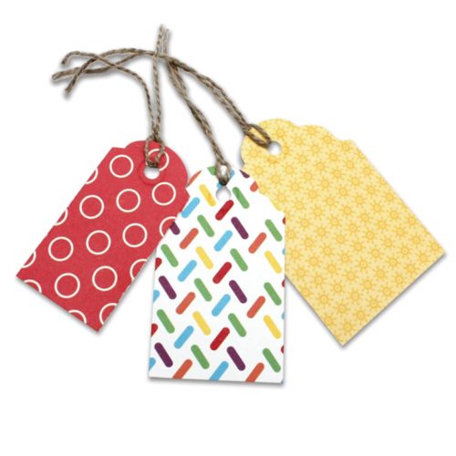 Dress My Craft Round Tag Punch – Kuviolävistäjä pakettikortti2