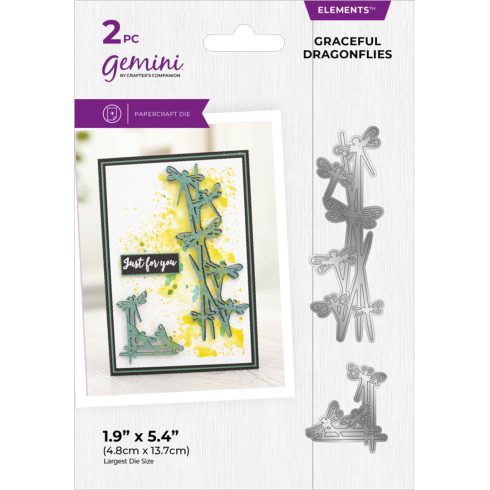 Gemini Elements stanssi – GRECEFUL DRAGONFLIES