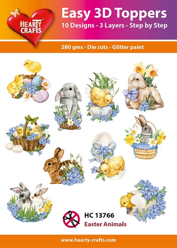 Easy 3D Toppers Hearty Crafts