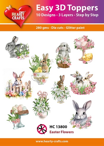 Easy 3D Toppers Hearty Crafts