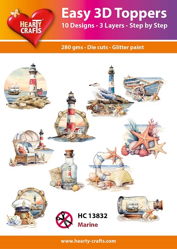 Easy 3D Toppers Hearty Crafts