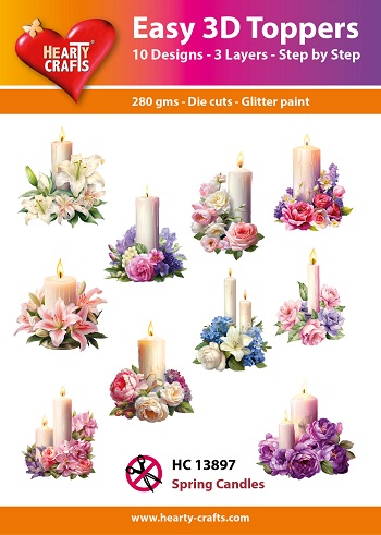 Easy 3D Toppers Hearty Crafts