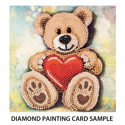 Timanttimaalaus Diamond Painting Card
