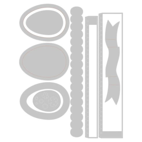 Sizzix Thinlits stanssi – EASTER EGG BOX2