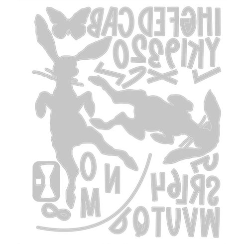 Sizzix Thinlits stanssi – VAULT HIPPITY HOP1
