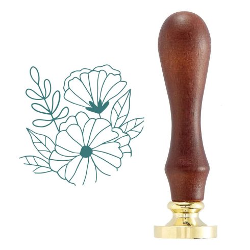Spellbinders Wax Seal Stamp sinettileimasin – Timeless Blooms