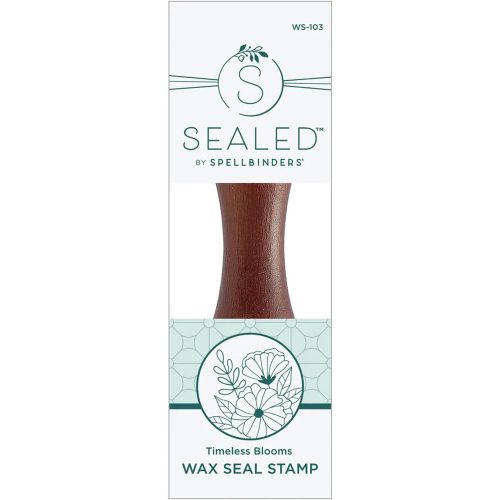Spellbinders Wax Seal Stamp sinettileimasin – Timeless Blooms - Bild 4