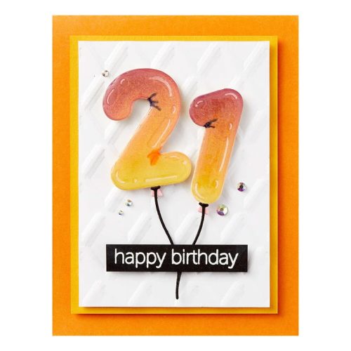 Spellbinders stanssi – BIRTHDAY BALLOONS - Image 2