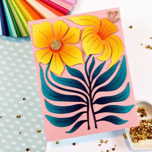 Spellbinders stanssi – FRESH PICKET DAFFODILS1