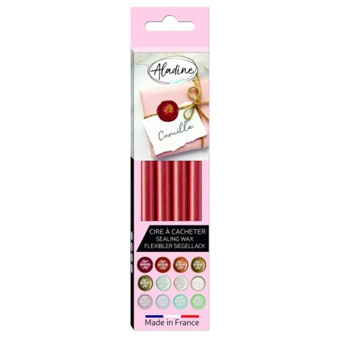 Aladine Sealing Wax sinettivaha – PEARLY RED