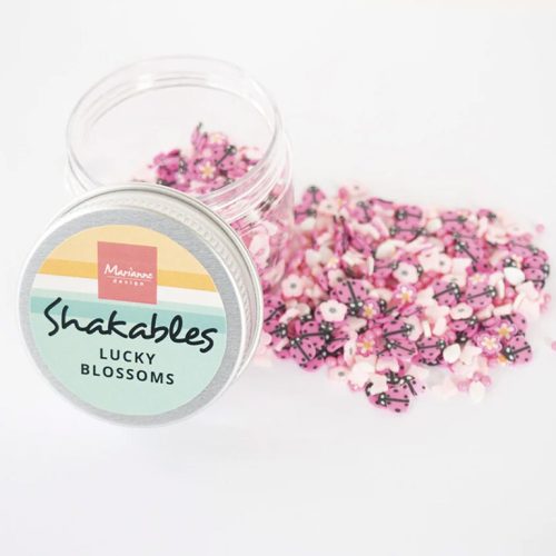 Marianne Design shaker elements – LUCKY BLOSSOMS (30g) - Image 2