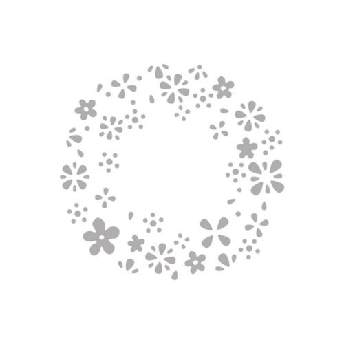 Rayher stanssi – FLOWER WREATH