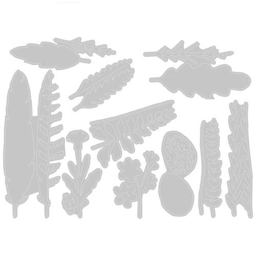 Sizzix Tim Holtz Thinlits stanssi – FUNKY NATURE - Bild 4