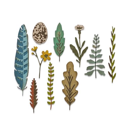 Sizzix Thinlits Colorize stanssi – FUNKY NATURE2