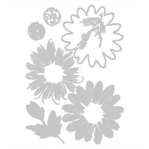 Sizzix Tim Holtz Thinlits stanssi – BLOSSOM - Image 5