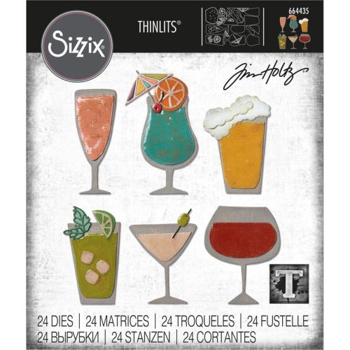 Sizzix Thinlits stanssi – HAPPY HOUR