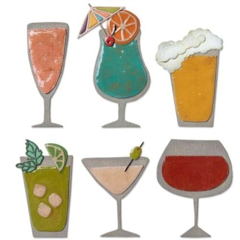 Sizzix Thinlits stanssi – HAPPY HOUR1