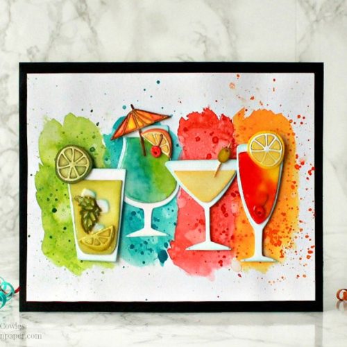 Sizzix Tim Holtz Thinlits stanssi – HAPPY HOUR - Image 2