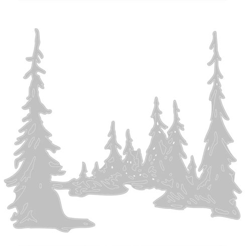 Sizzix Thinlits stanssi – TALL PINES3